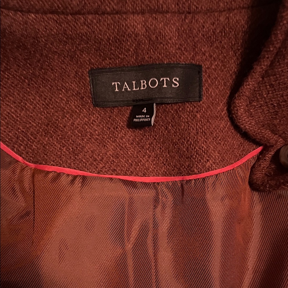 Talbots Rust Jacket - image 2